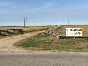 Windmill Hay Farm sign